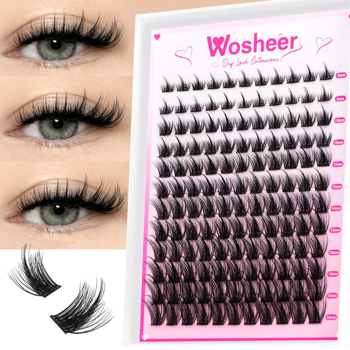 Eyelash Clusters Kit Thick