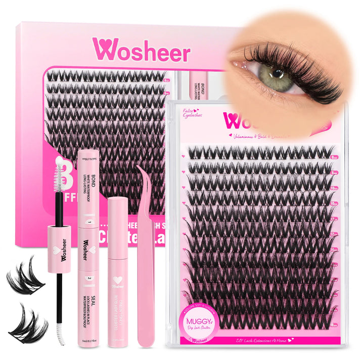 Eyelash Clusters Kit Thick
