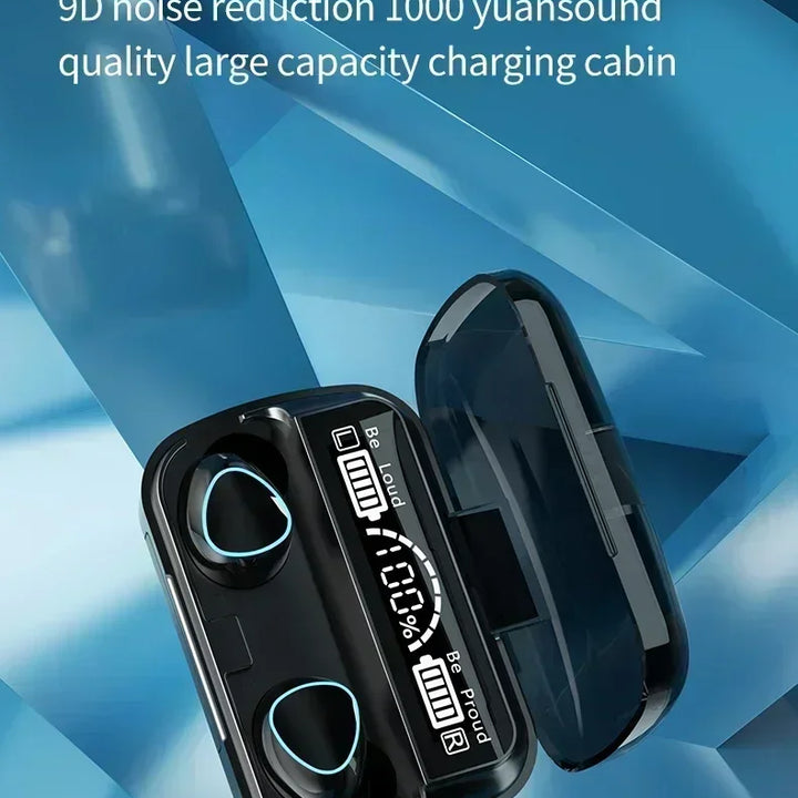 M10 Wireless Headphone Bluetooth Earphones Waterproof Earpieces Sport Earbuds For Huawei Iphone OPPO Xiaomi TWS Music Headset