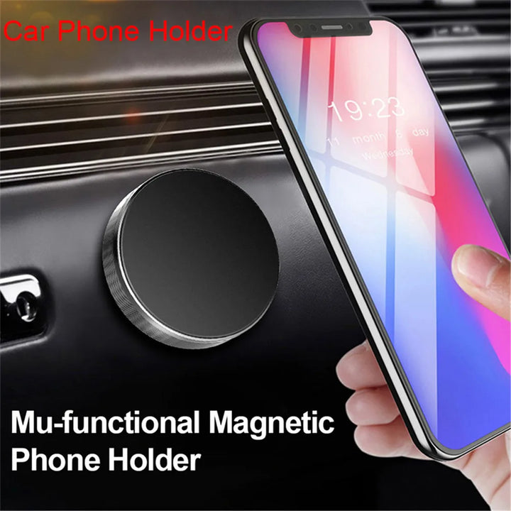 Super Magnetic Car Phone Holder Universal phone Stand for IPhone 14 13 12 11 Huawei Dashboard Wall Mounted Car Magnet Sticker
