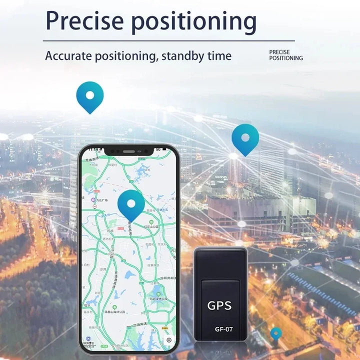 Micro Magnetic GPS Tracker, Vehicle Motorcycle Real-time Anti-theft Tracking Monitor, Personal Anti Loss Positioning Mini GPS