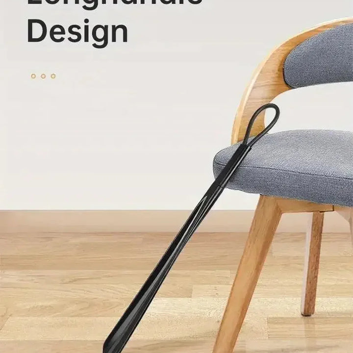 Extra long flexible plastic shoe horns do not require bending durable shoe spoons for pregnant women wearing shoe assistants