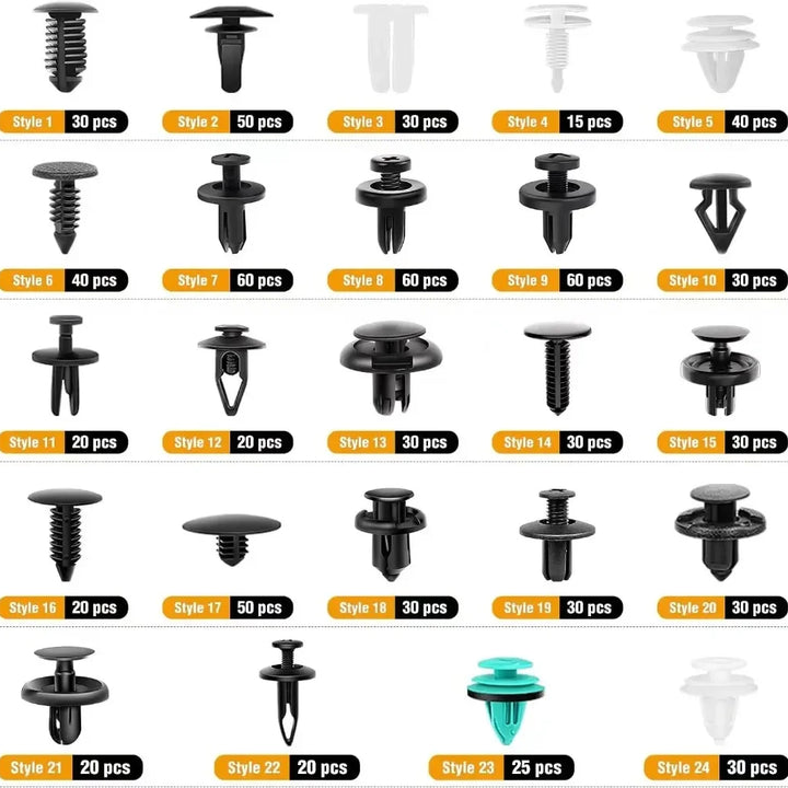 Car Fastener Clip Kit