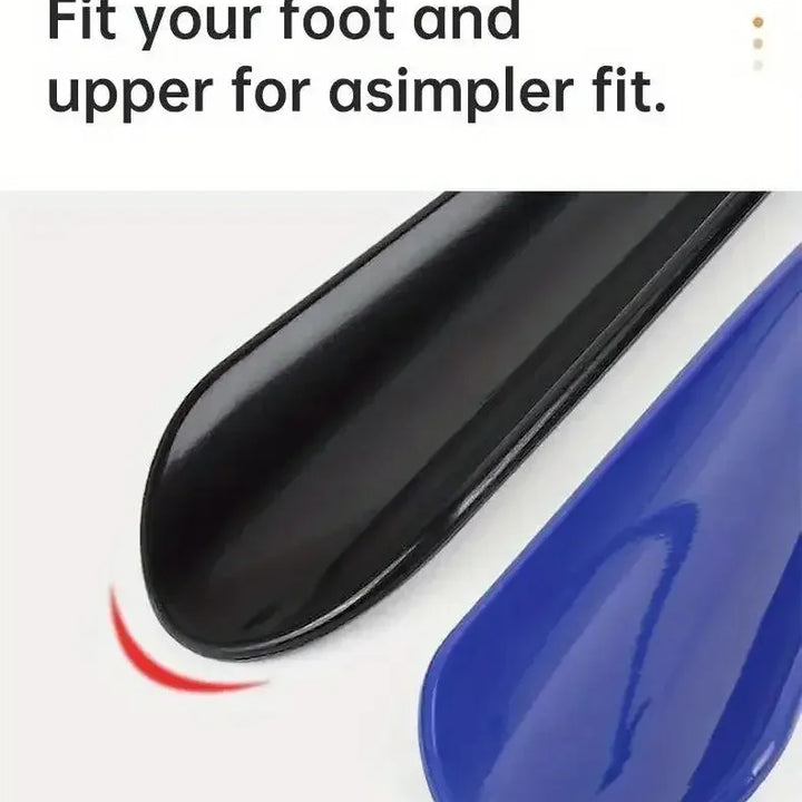 Extra long flexible plastic shoe horns do not require bending durable shoe spoons for pregnant women wearing shoe assistants