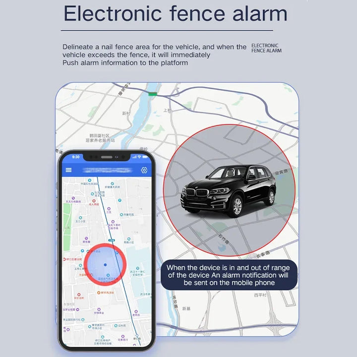 Micro Magnetic GPS Tracker, Vehicle Motorcycle Real-time Anti-theft Tracking Monitor, Personal Anti Loss Positioning Mini GPS