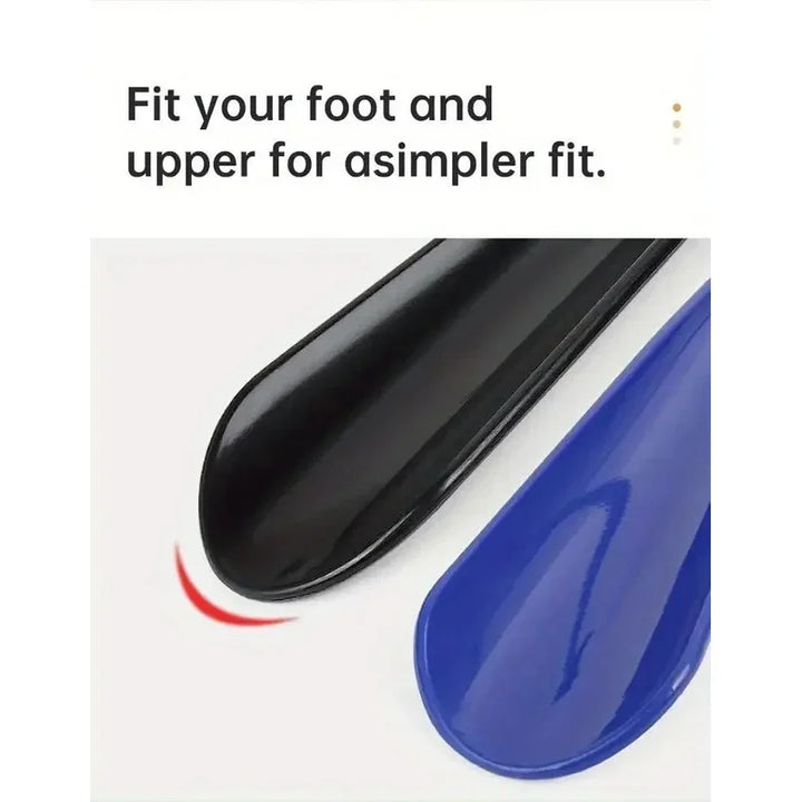Extra long flexible plastic shoe horns do not require bending durable shoe spoons for pregnant women wearing shoe assistants