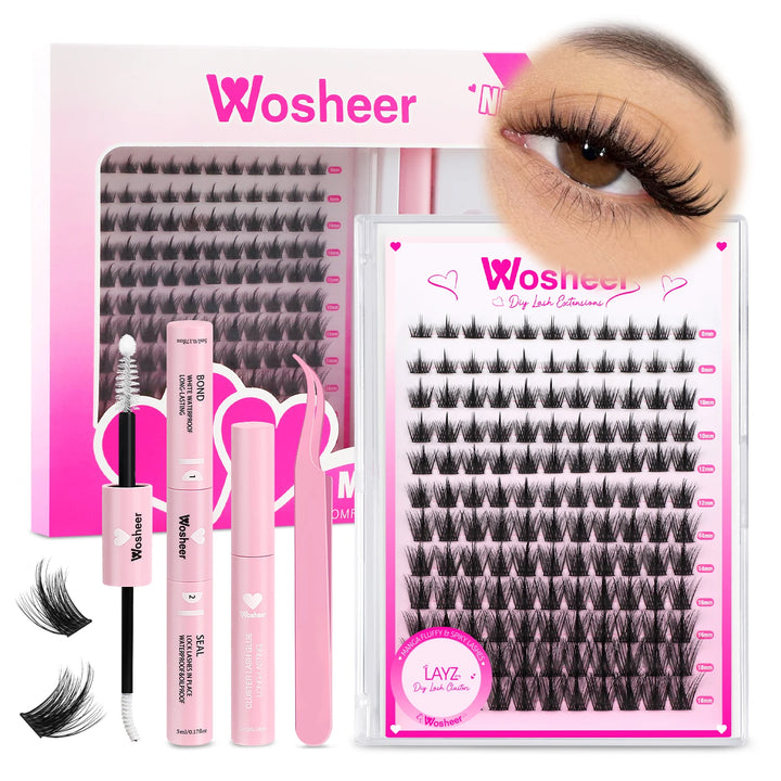 Eyelash Clusters Kit Thick
