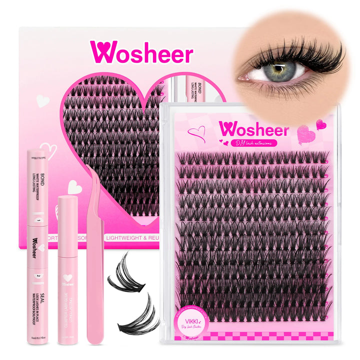Eyelash Clusters Kit Thick